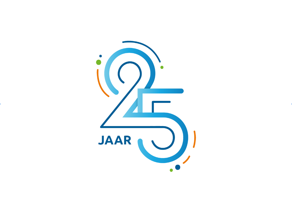 Logo 25 jaar Pantein Logo 25 jaar Pantein