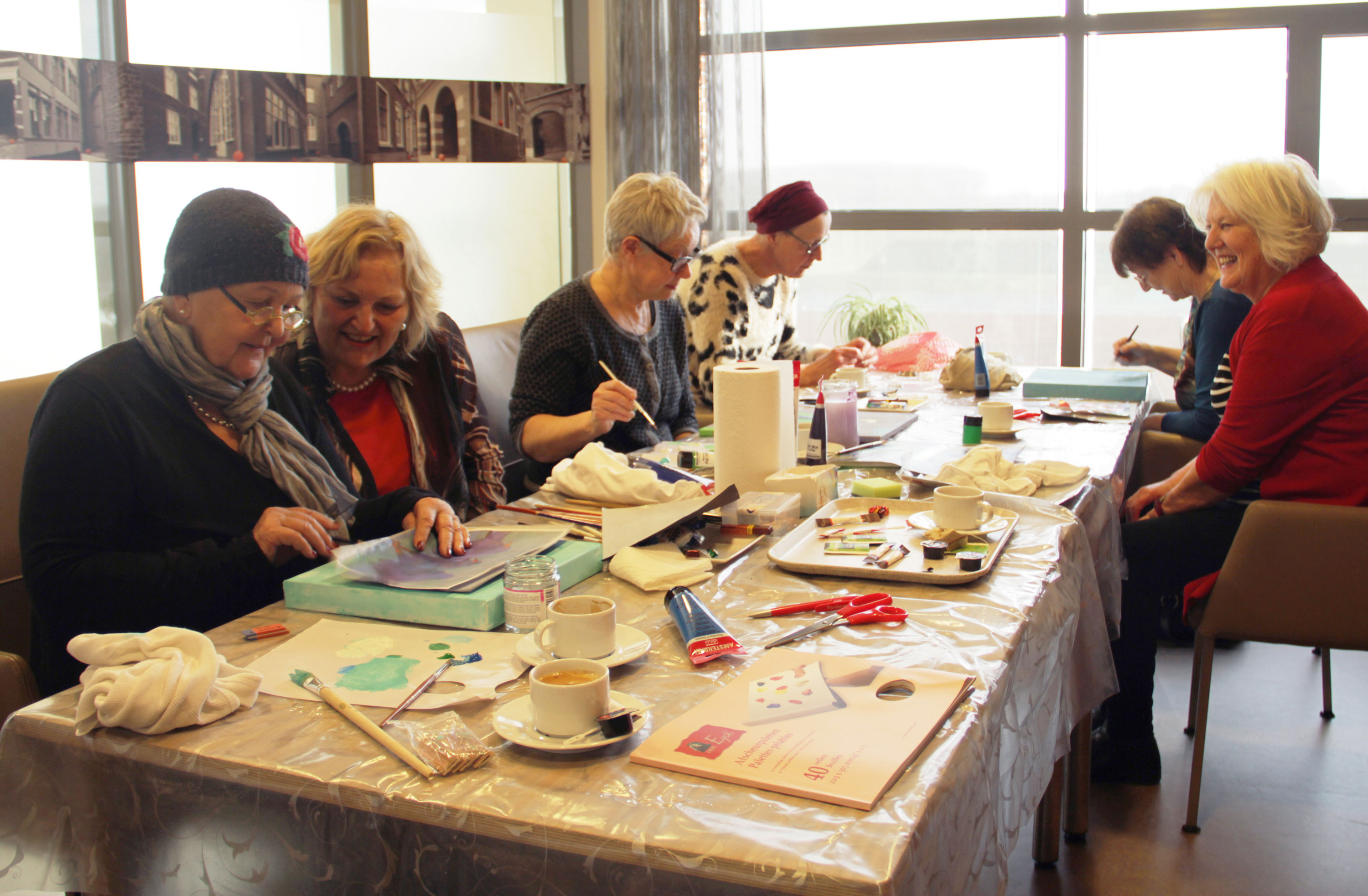 Patiënten delen mee aan workshop Patiënten delen mee aan workshop