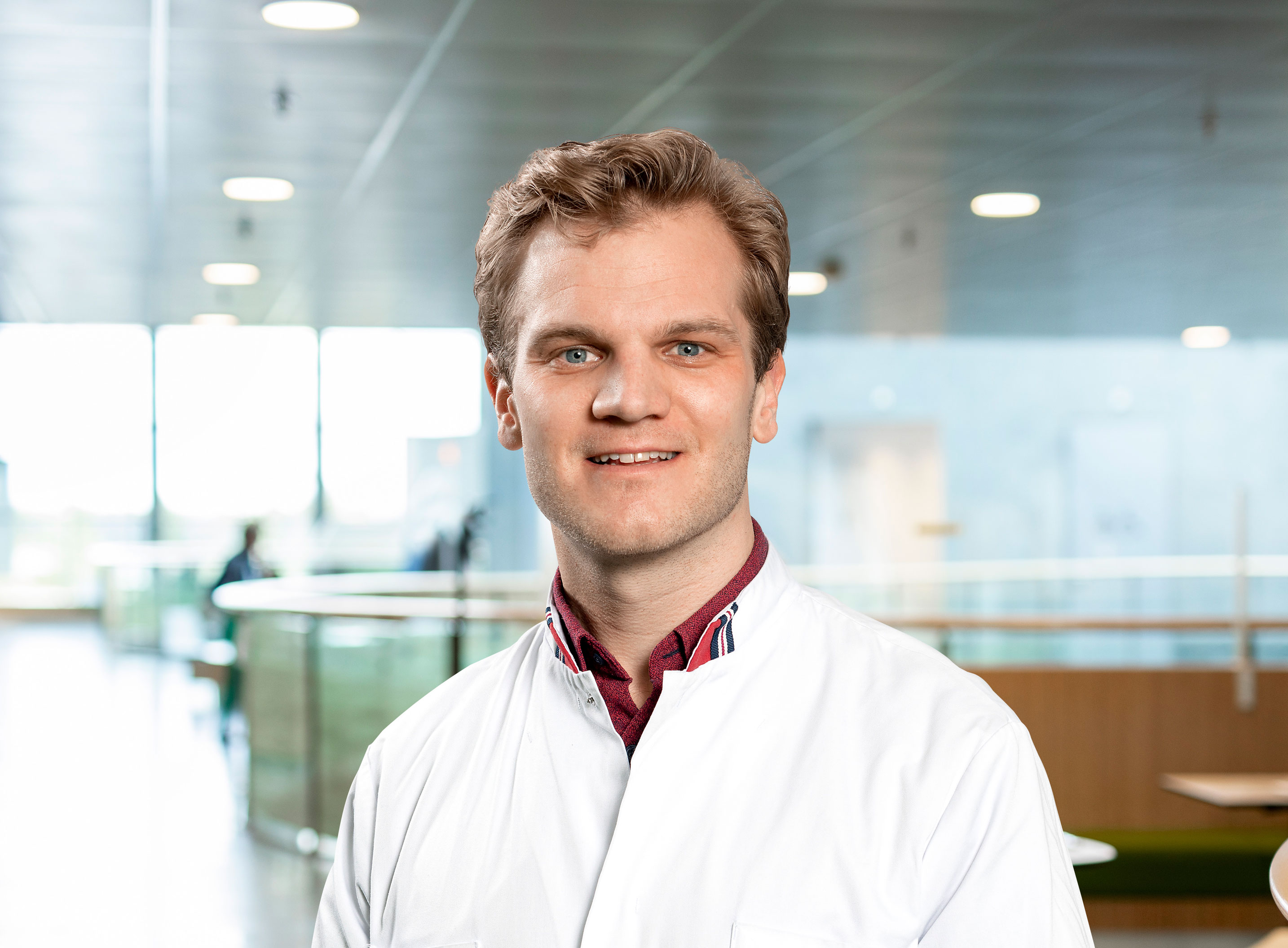 Lars van Heijningen_klinisch geriater Portret van L. Heijningen, van